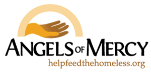 Logo of Angel of Mercy, a Montreal charity that helps the homeless.